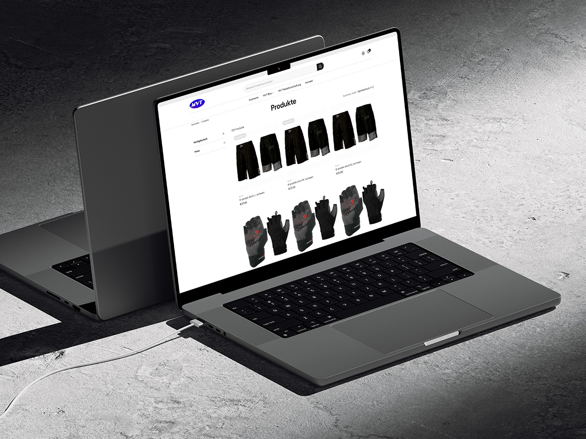 Produktansicht M-V-T Onlineshop